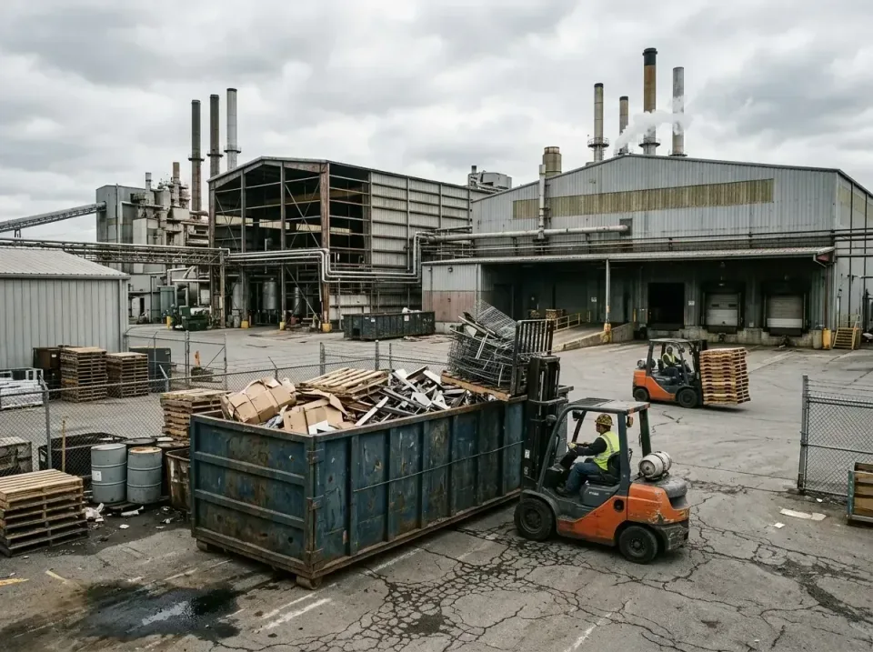 industrial-factory-scrap-conta-003 — frequently asked questions, Cheap Roll-off Dumpster Rentals in Merrionette Park, IL